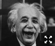 Альберт Энштейн веселится