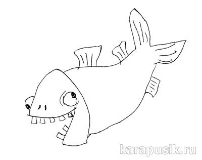 рисунки рыбок